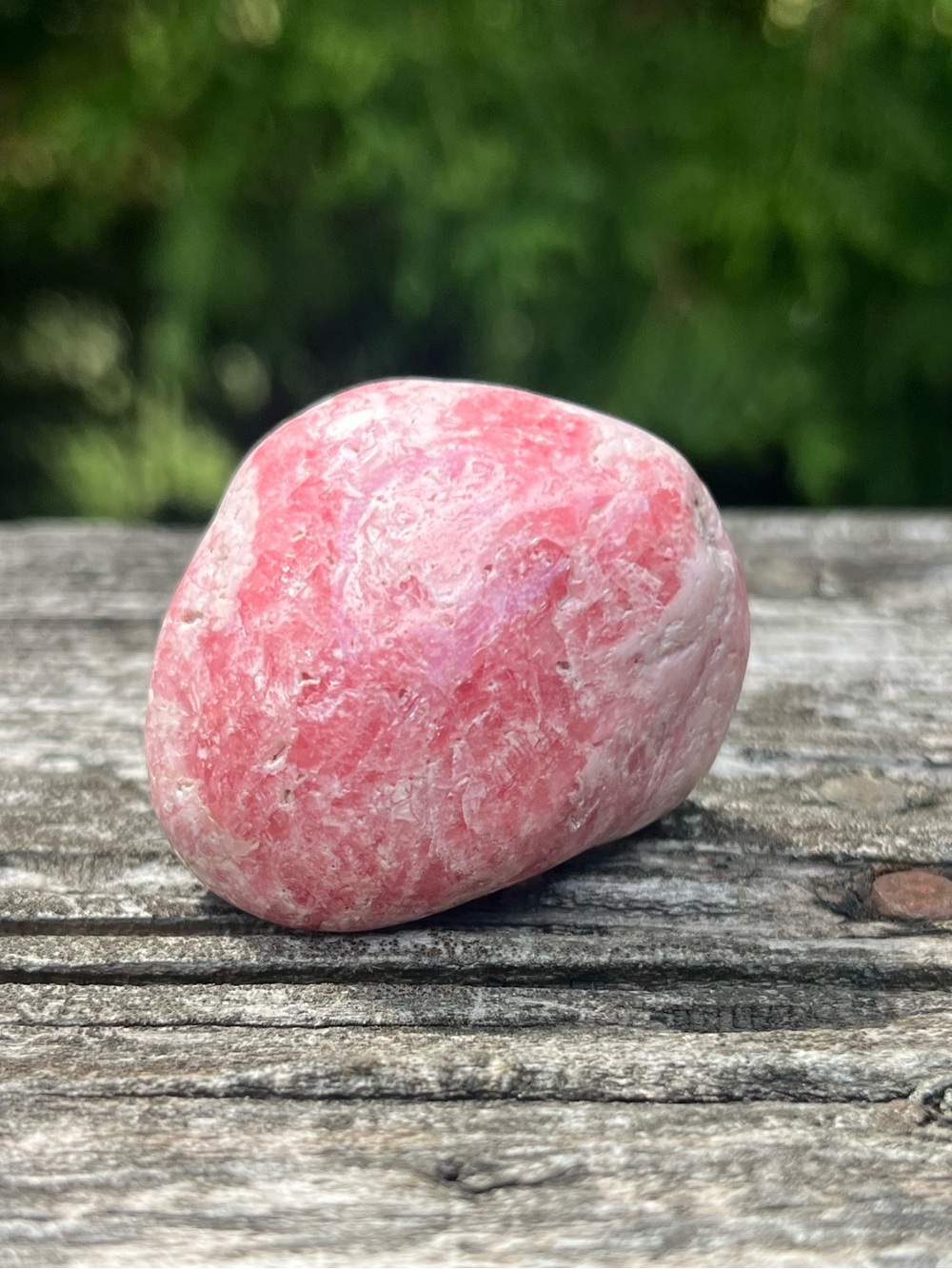 Polished Pink Rhodochrosite Extra Large Tumble